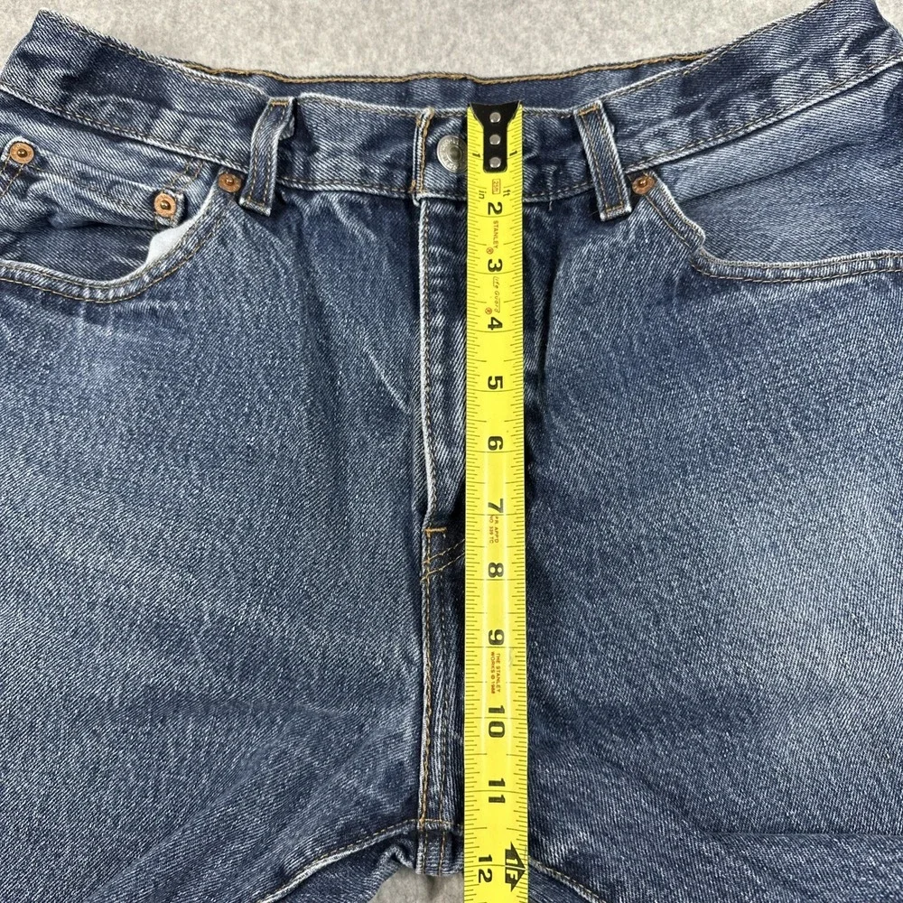 Levis 517 Bootcut Denim Jeans Men's 32x34 Blue Medium Wash Fade